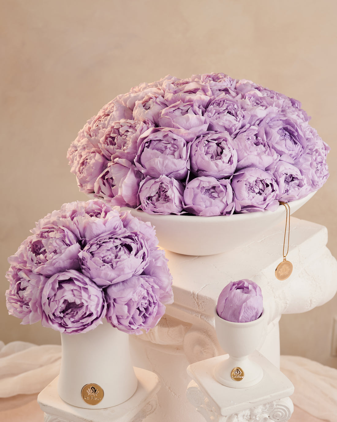 Grandiose Peony by La Fleur Lifetime Flowers