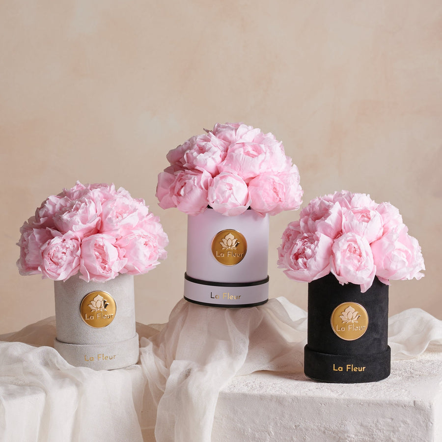 Peony Petite Dome by La Fleur Lifetime Flowers