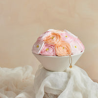 Ranunculus Bowl by La Fleur Lifetime Flowers