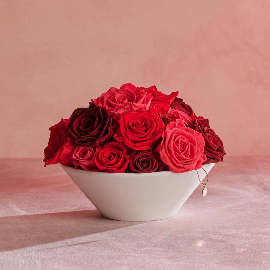 Roses Bowl by La Fleur Lifetime Flowers