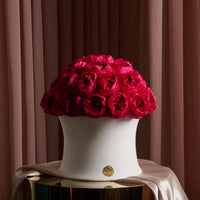 Grande Creme Peony Rosette
