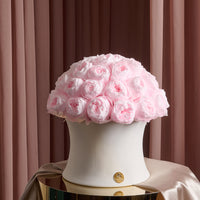 Grande Creme Peony Rosette