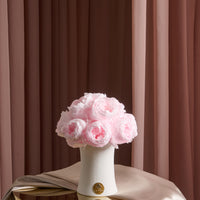 Creme Peony Rosette Dôme