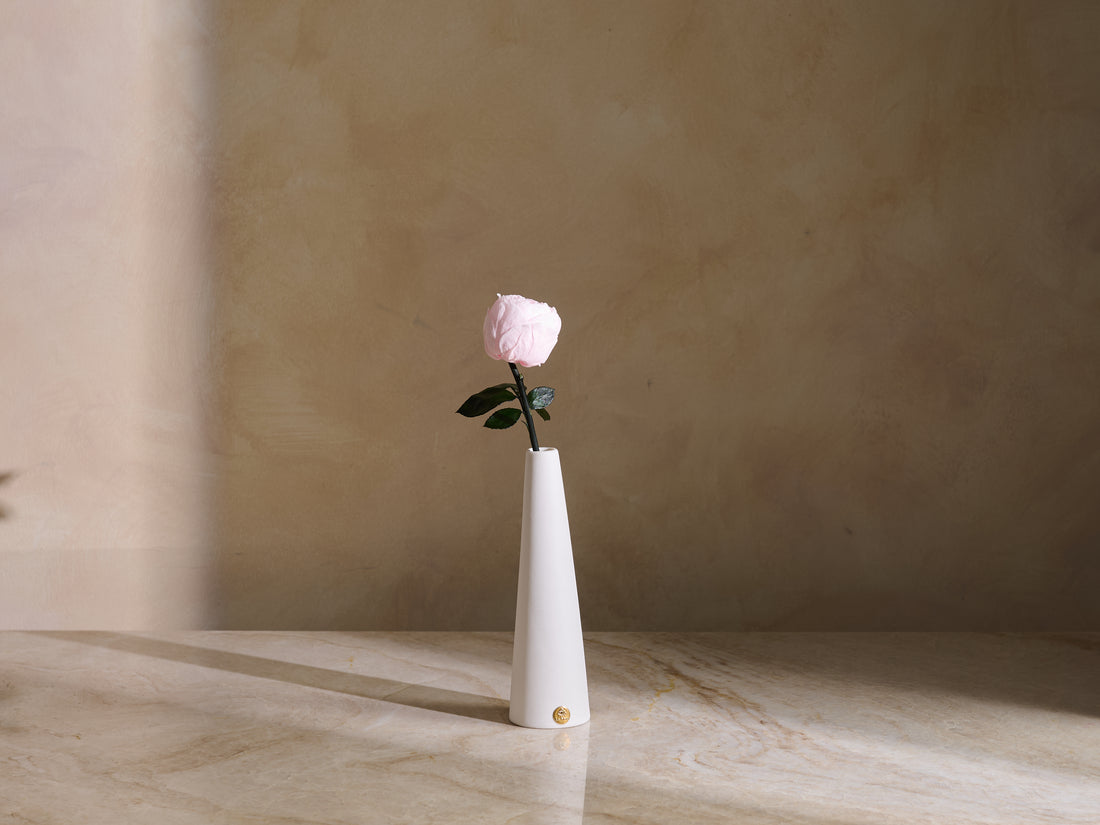 Peony Rosette Single Stem