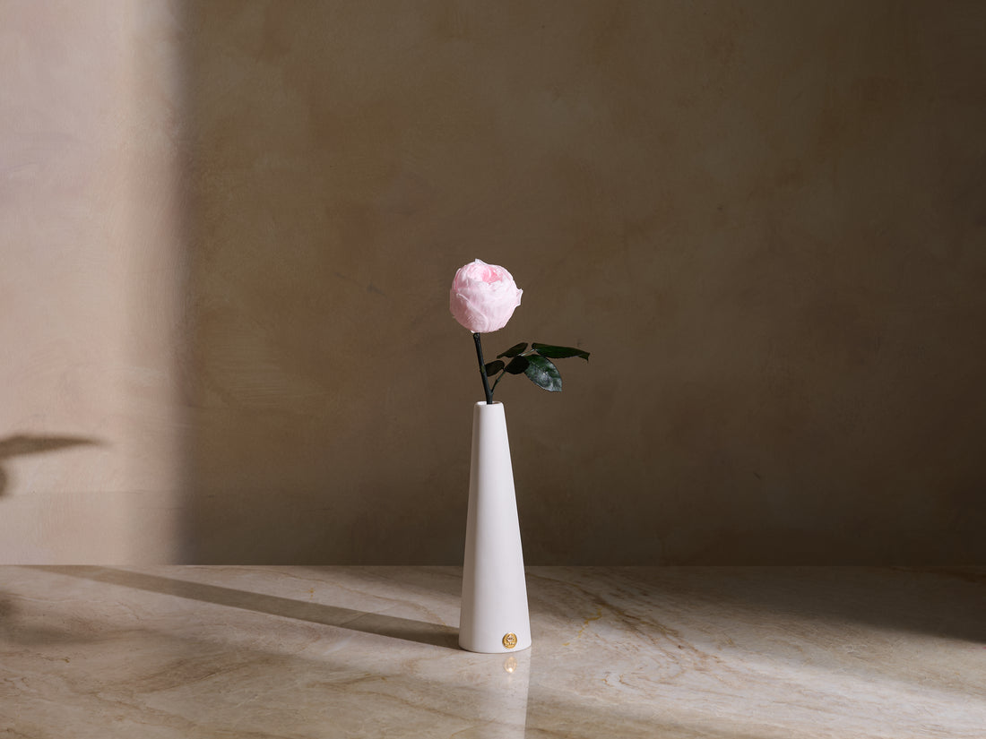 Peony Rosette Single Stem