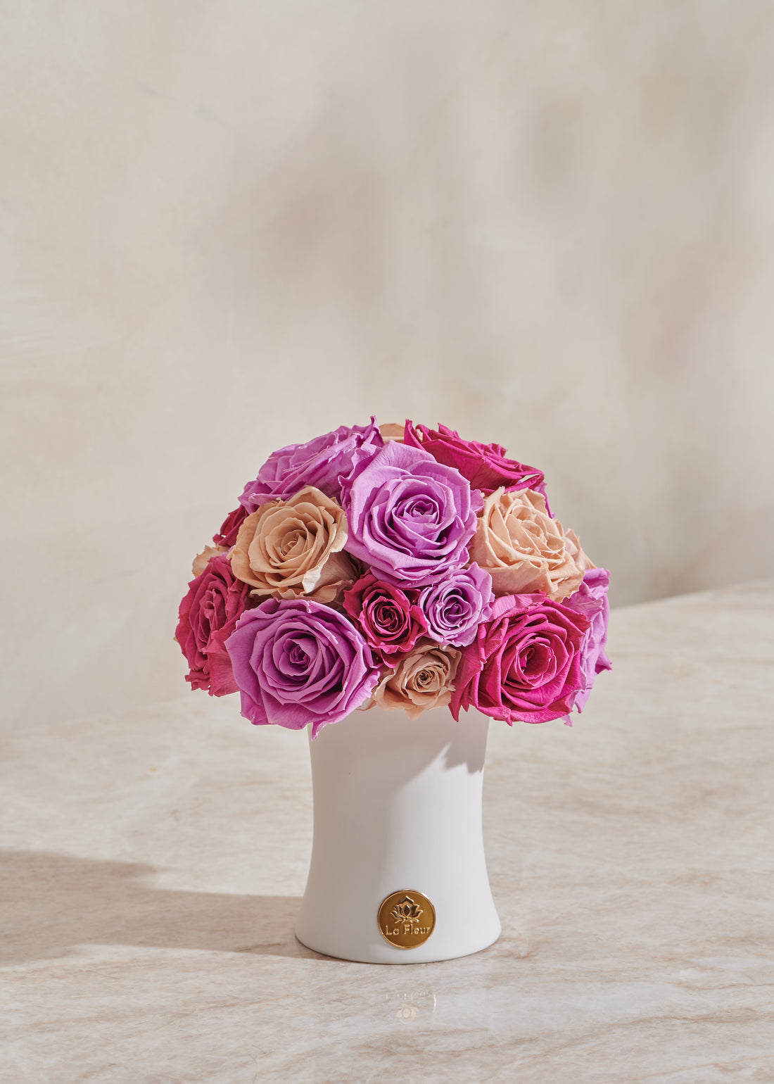 Creme Roses Dôme