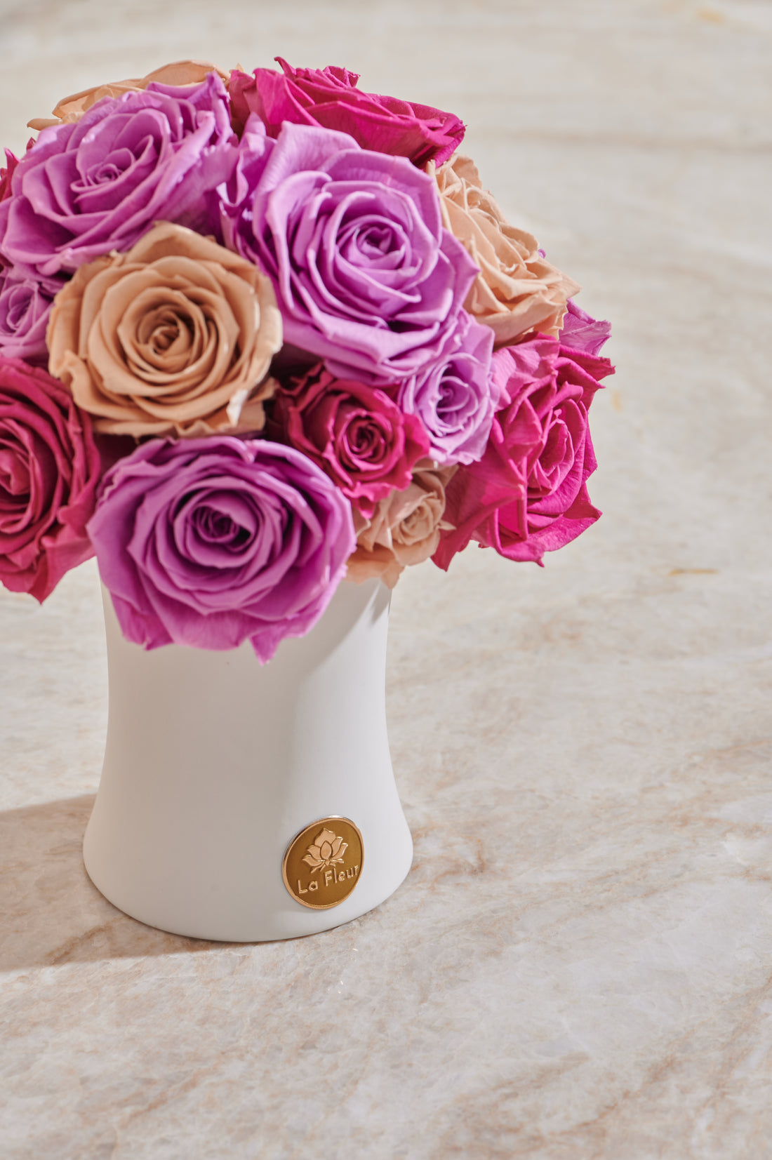 Creme Roses Dôme