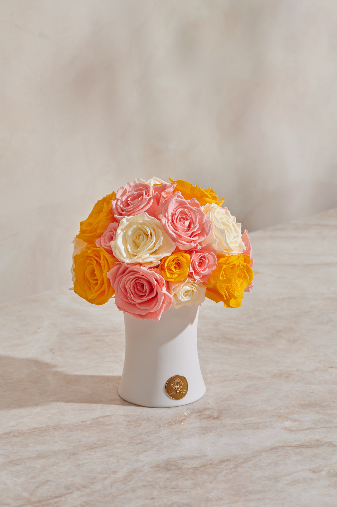 Creme Roses Dôme