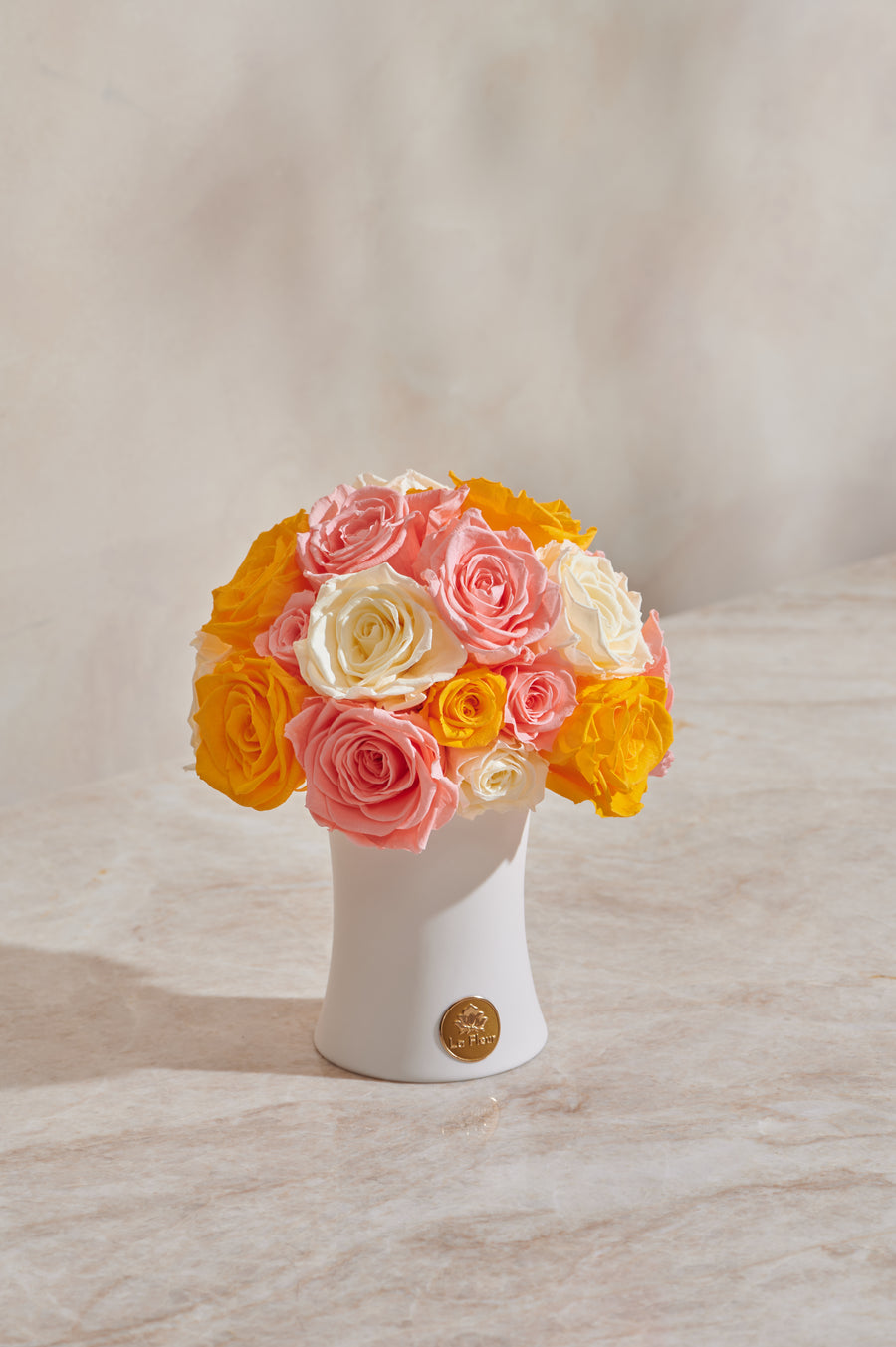 Creme Roses Dôme