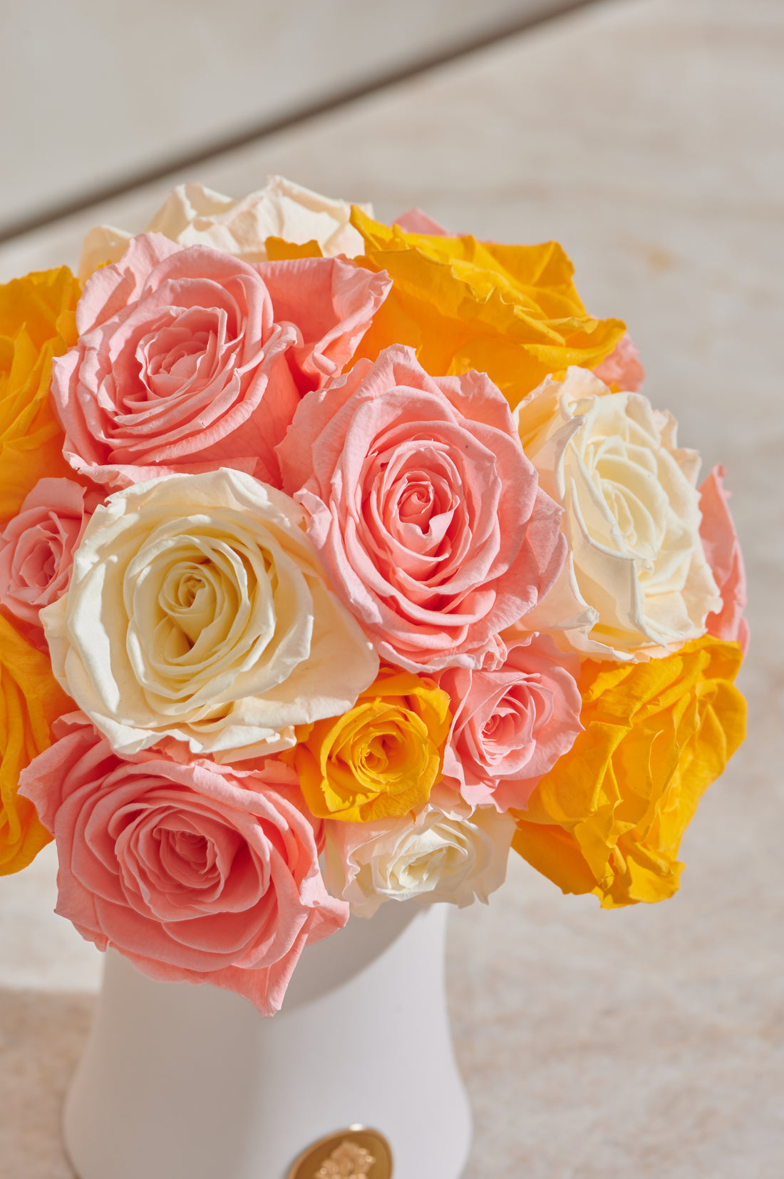 Creme Roses Dôme