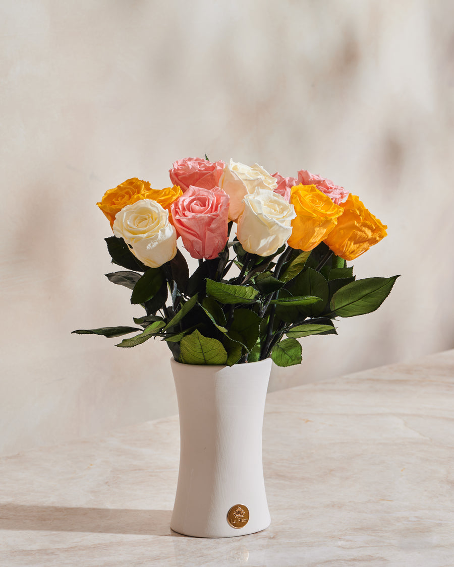 Creme Mixed Long Stems