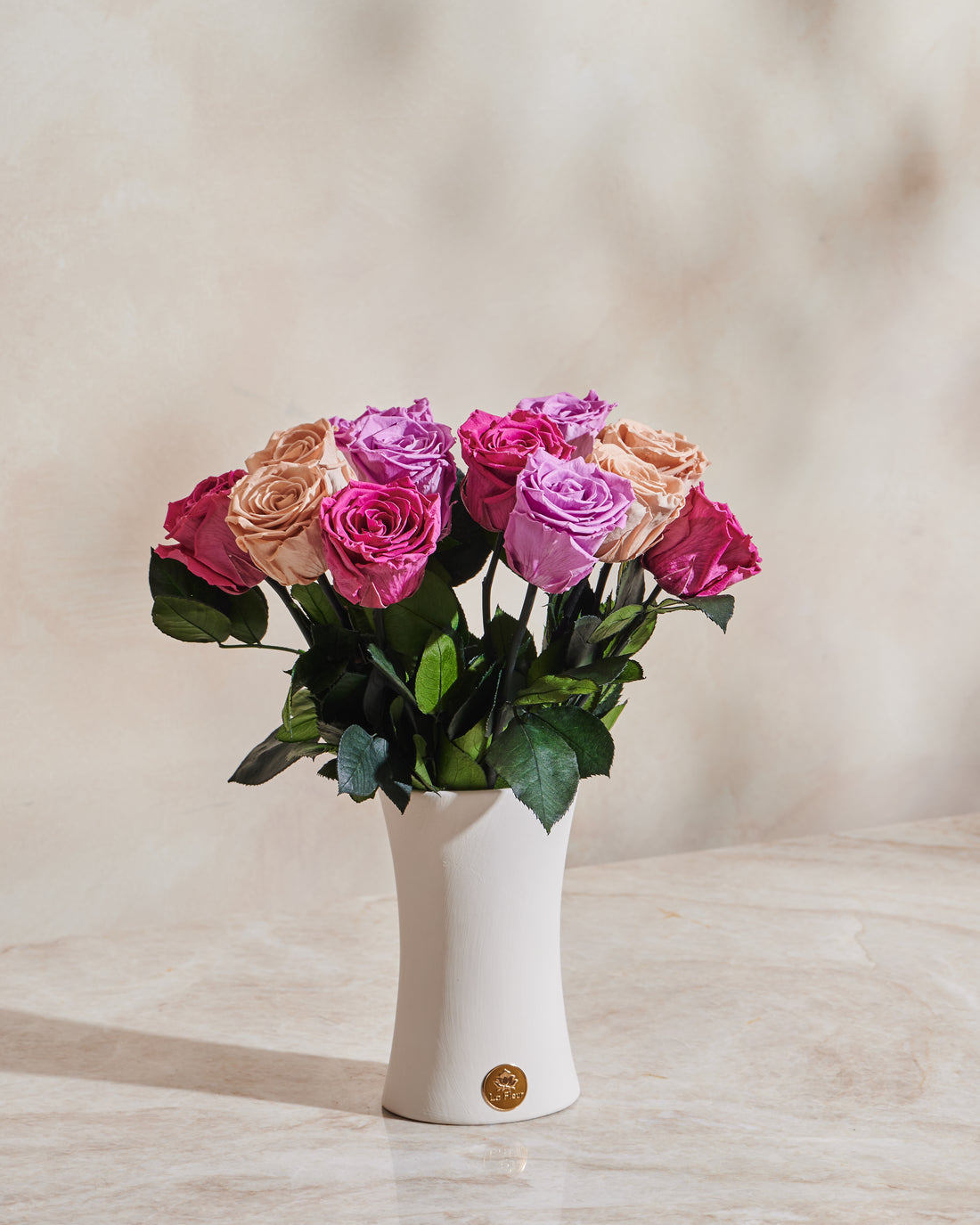 Creme Mixed Long Stems