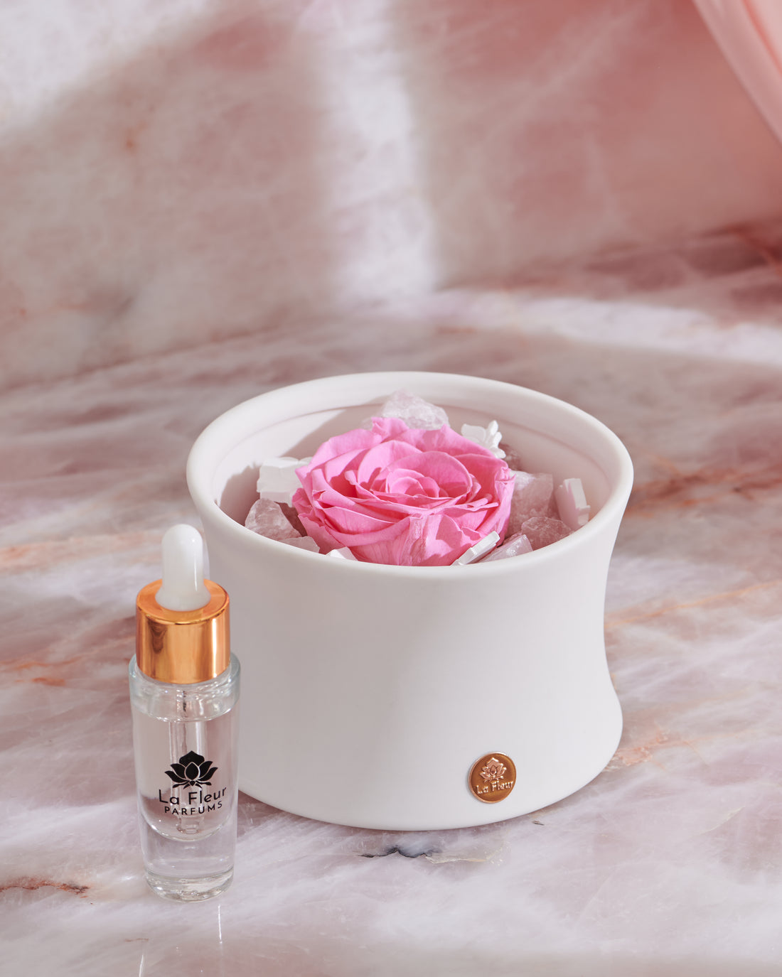 Rose Quartz Crystal Diffuser