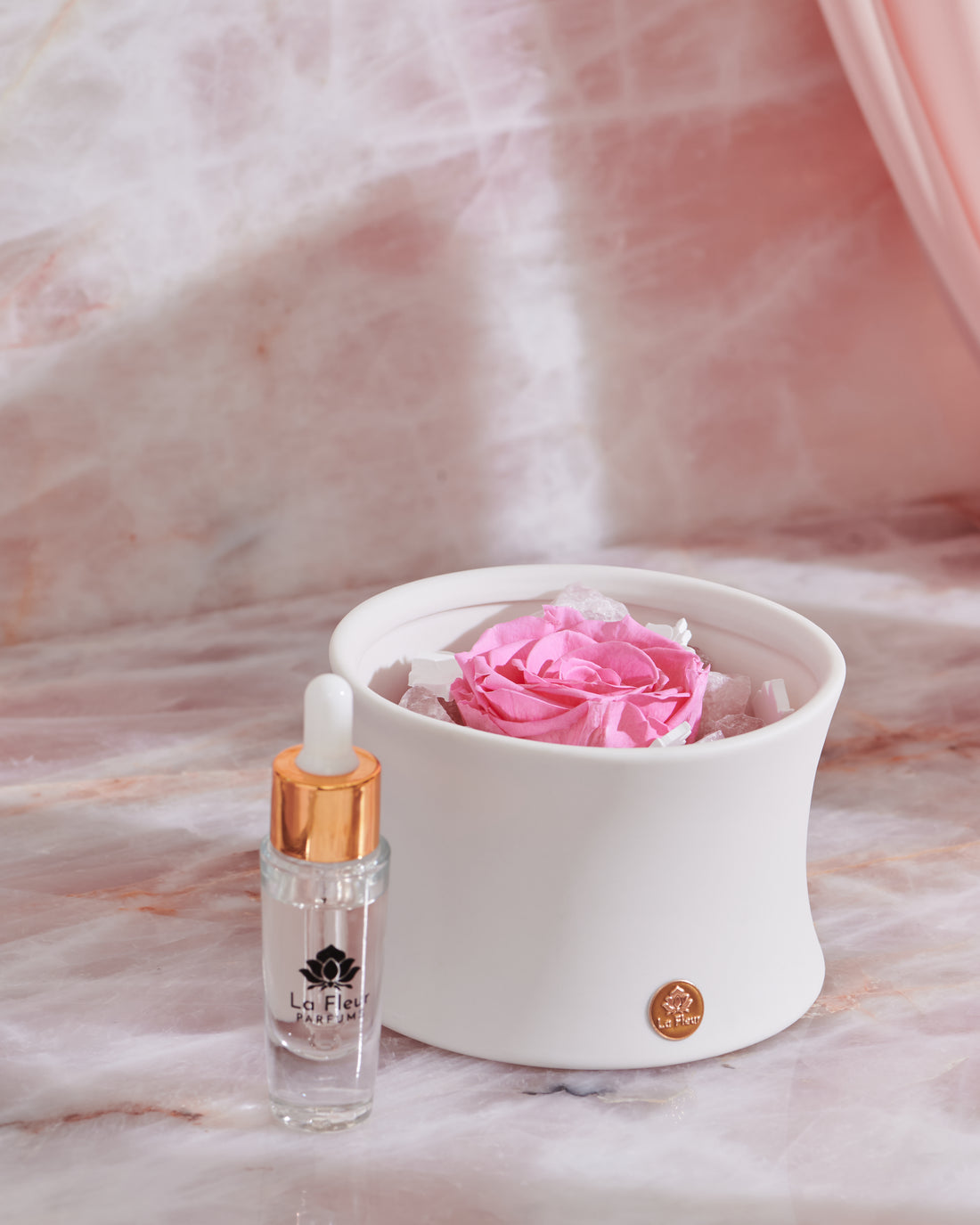 Rose Quartz Crystal Diffuser