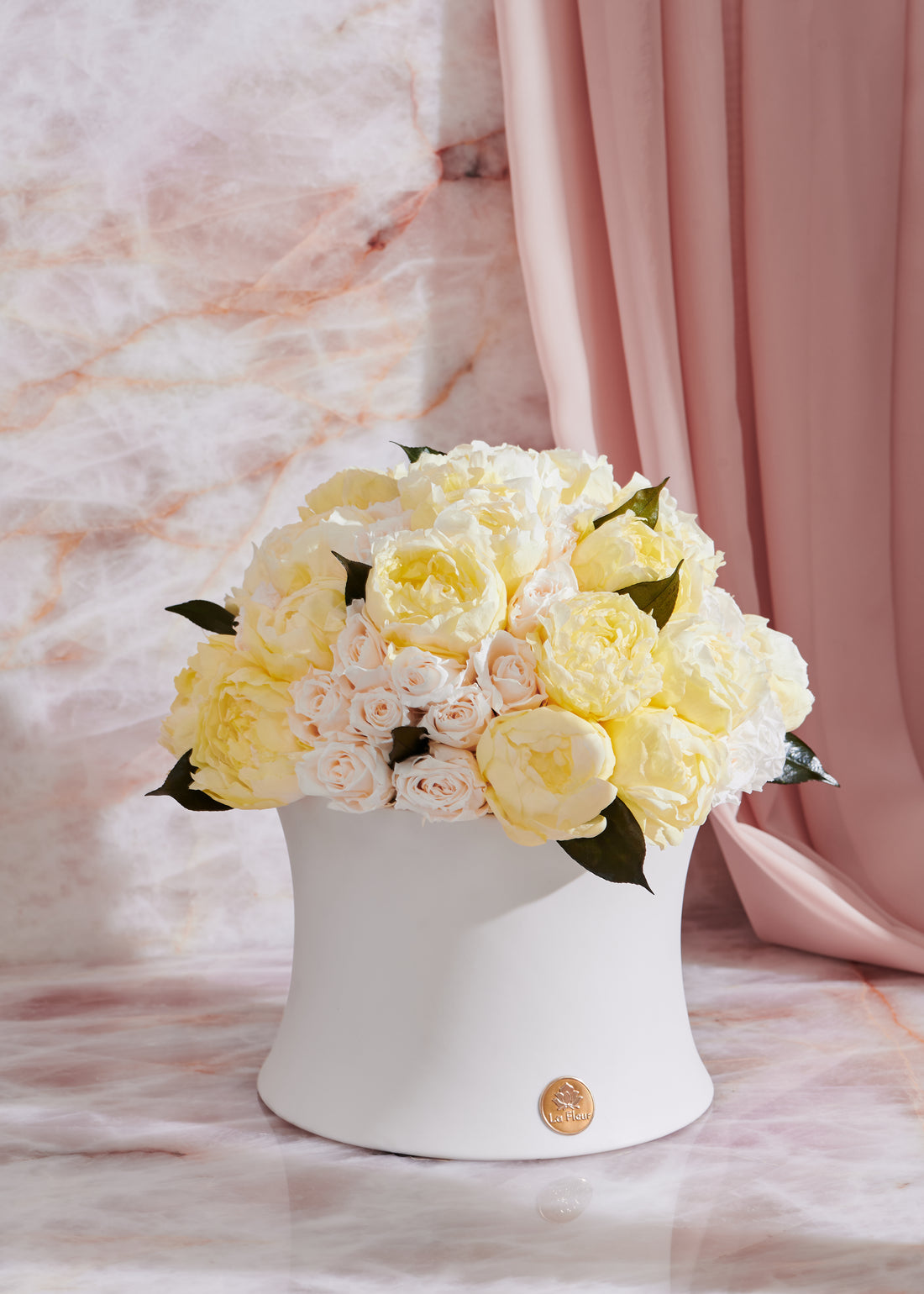 Grande Creme Peony + Rose Dôme
