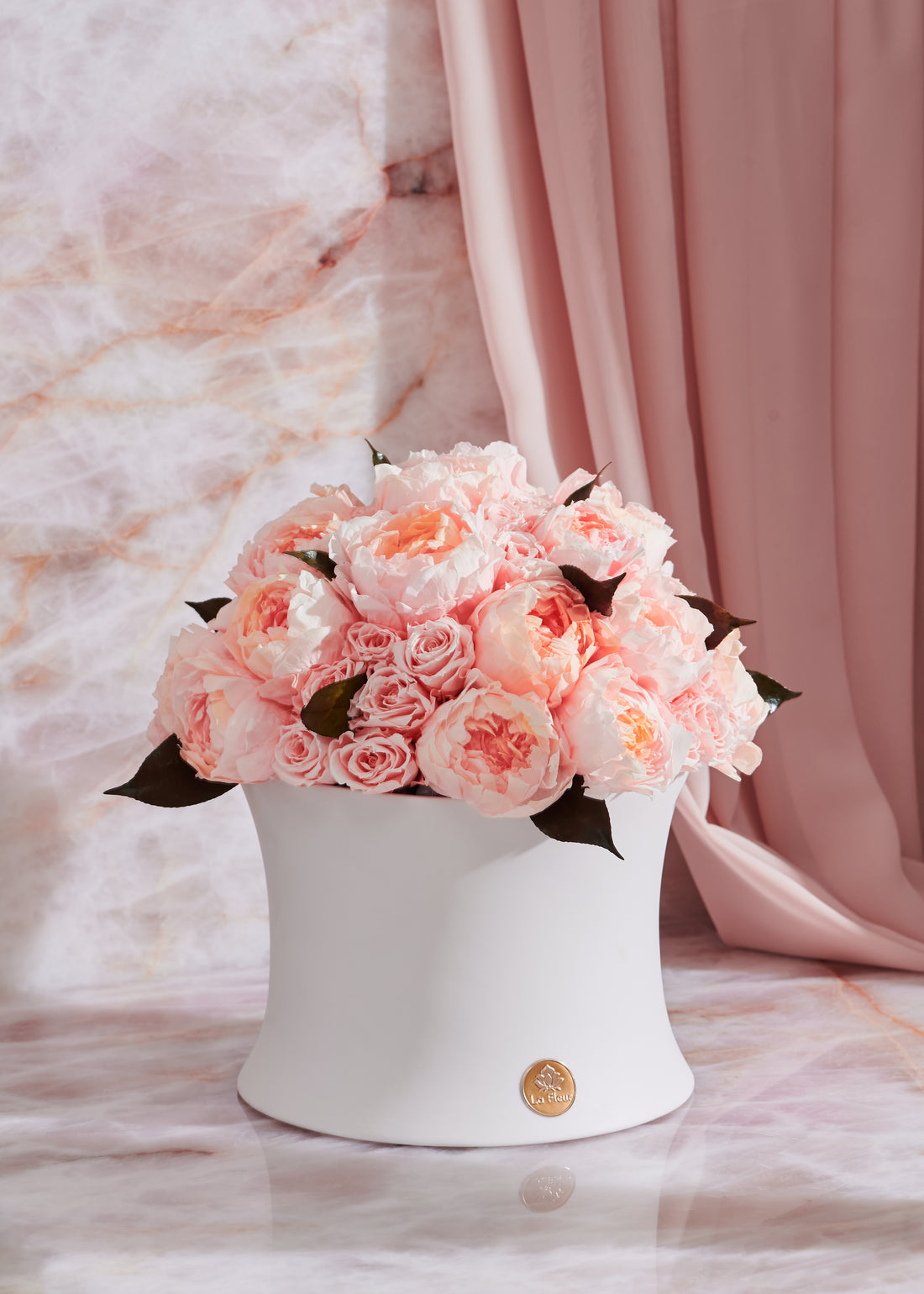 Grande Creme Peony + Rose Dôme