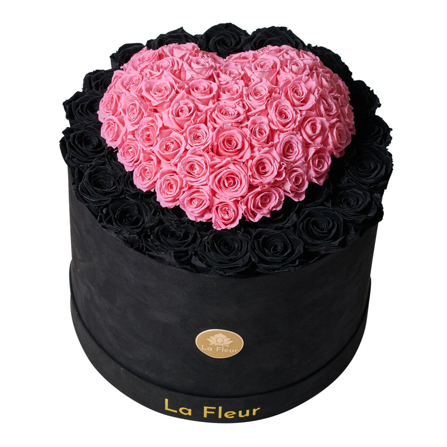 The Heart Beat Box by La Fleur Lifetime Flowers