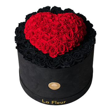The Heart Beat Box by La Fleur Lifetime Flowers