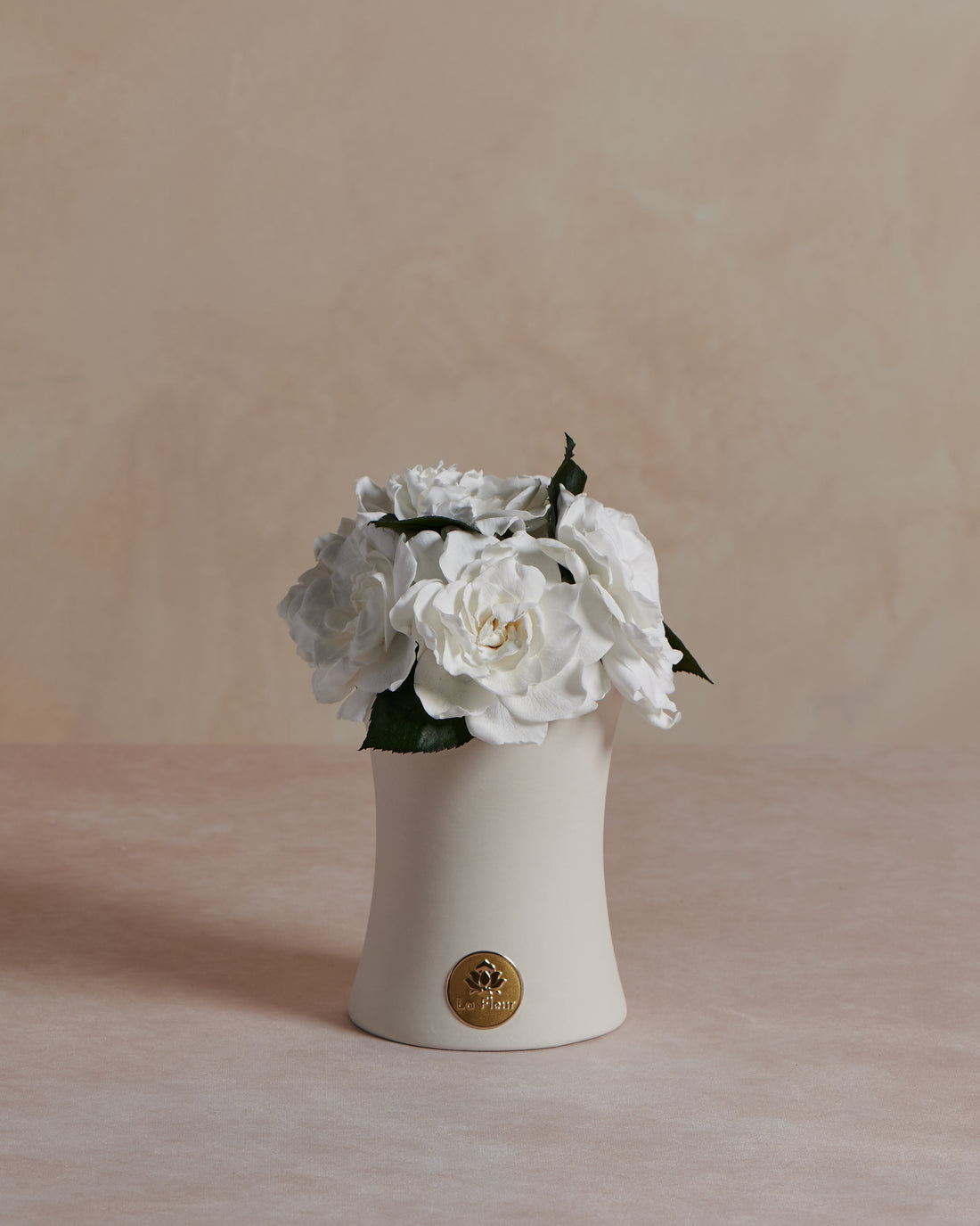 Creme Gardenia Dôme by La Fleur Lifetime Flowers