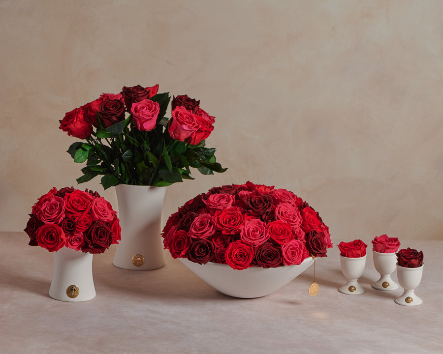 Grandiose Roses by La Fleur Lifetime Flowers