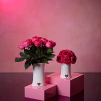 Creme Dozen Peony Rosette