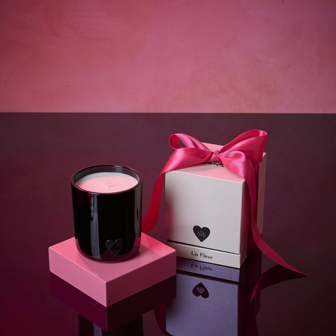 Dark Rose Candle