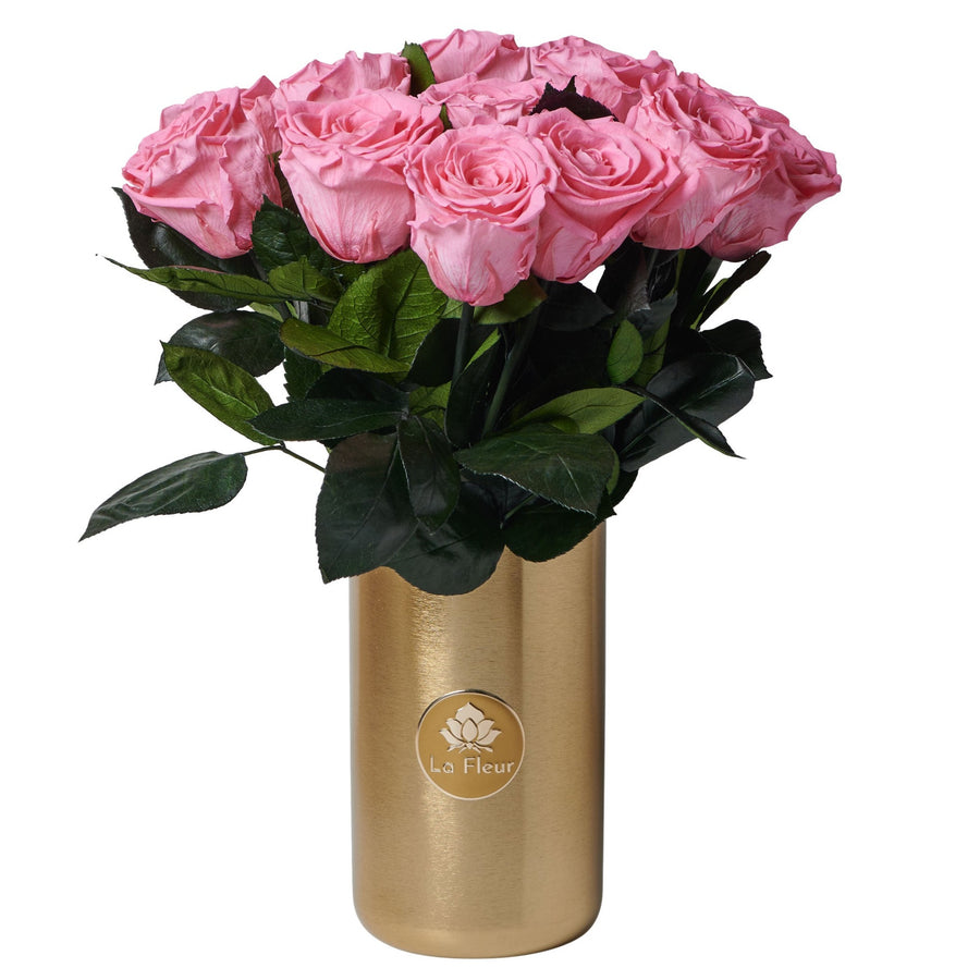 Laiton Dozen Long Stems by La Fleur Lifetime Flowers