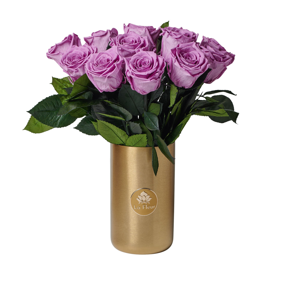 Laiton Dozen Long Stems by La Fleur Lifetime Flowers