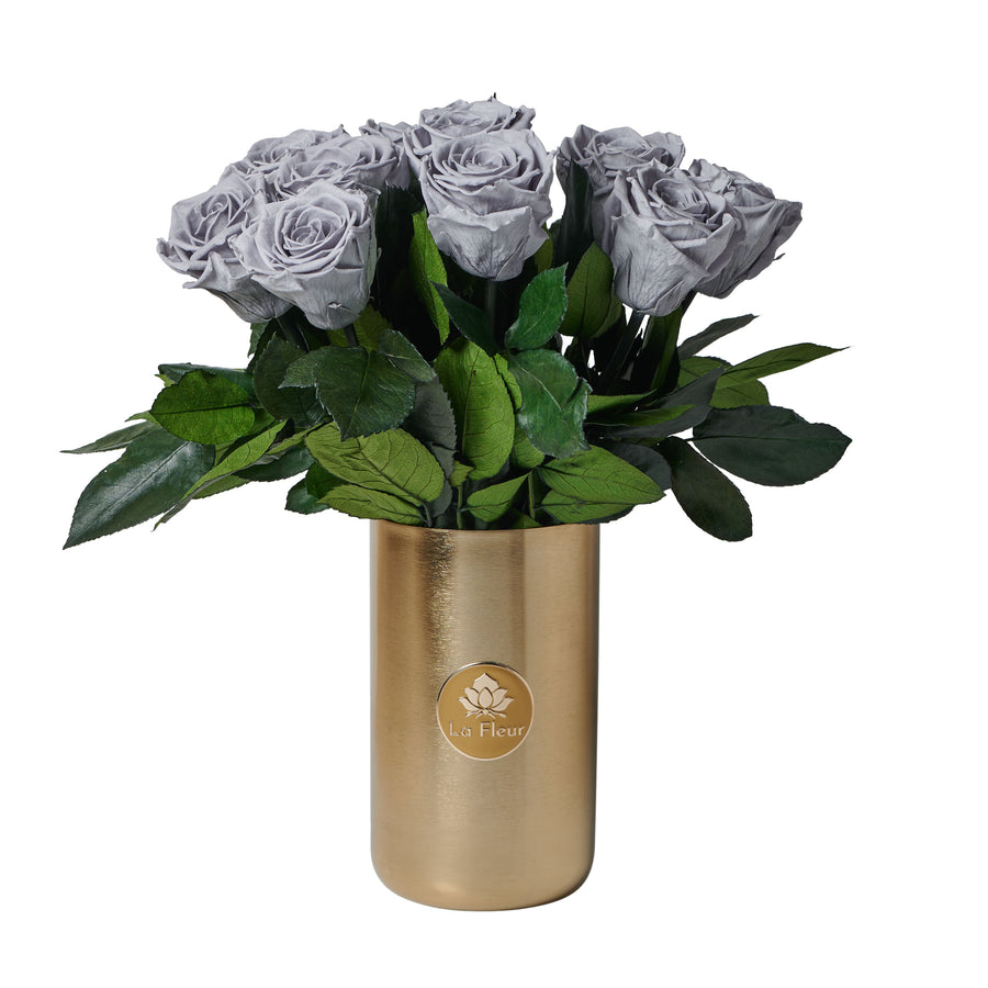 Laiton Dozen Long Stems by La Fleur Lifetime Flowers