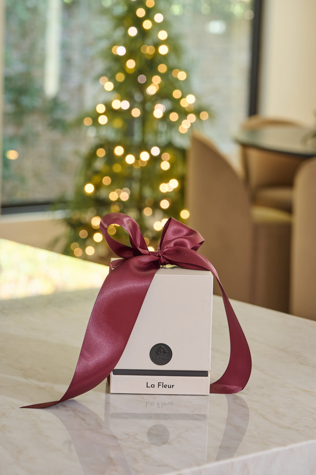 Marble Candle - Starlight