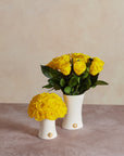 Creme Petite Dôme by La Fleur Lifetime Flowers