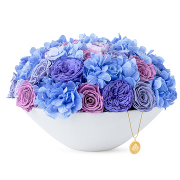 Grandiose Jardin - Purple by La Fleur Lifetime Flowers