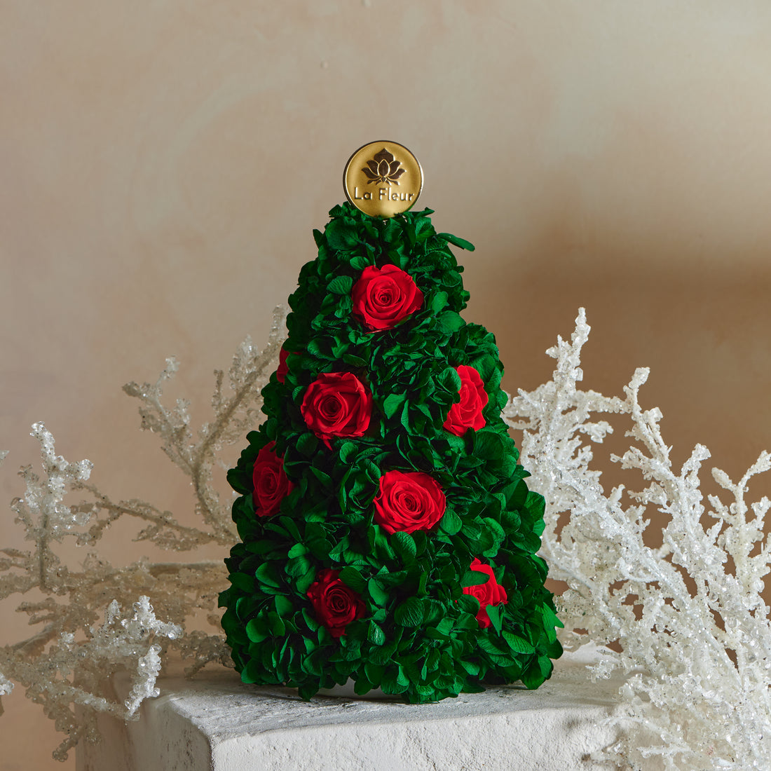 Fleurever Christmas Tree by La Fleur Lifetime Flowers