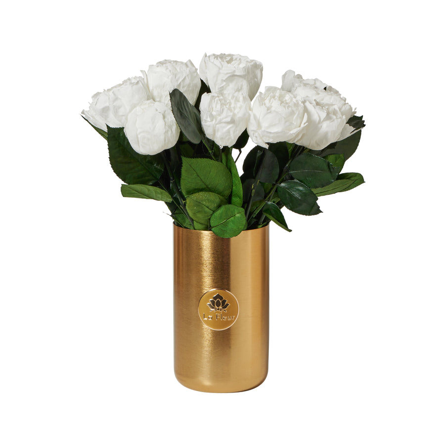 Laiton Dozen - Peony by La Fleur Lifetime Flowers