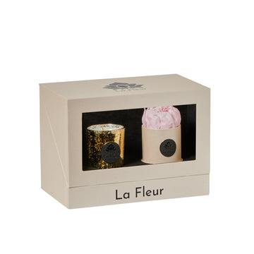 Pearl Peony Gift Set by La Fleur Lifetime Flowers