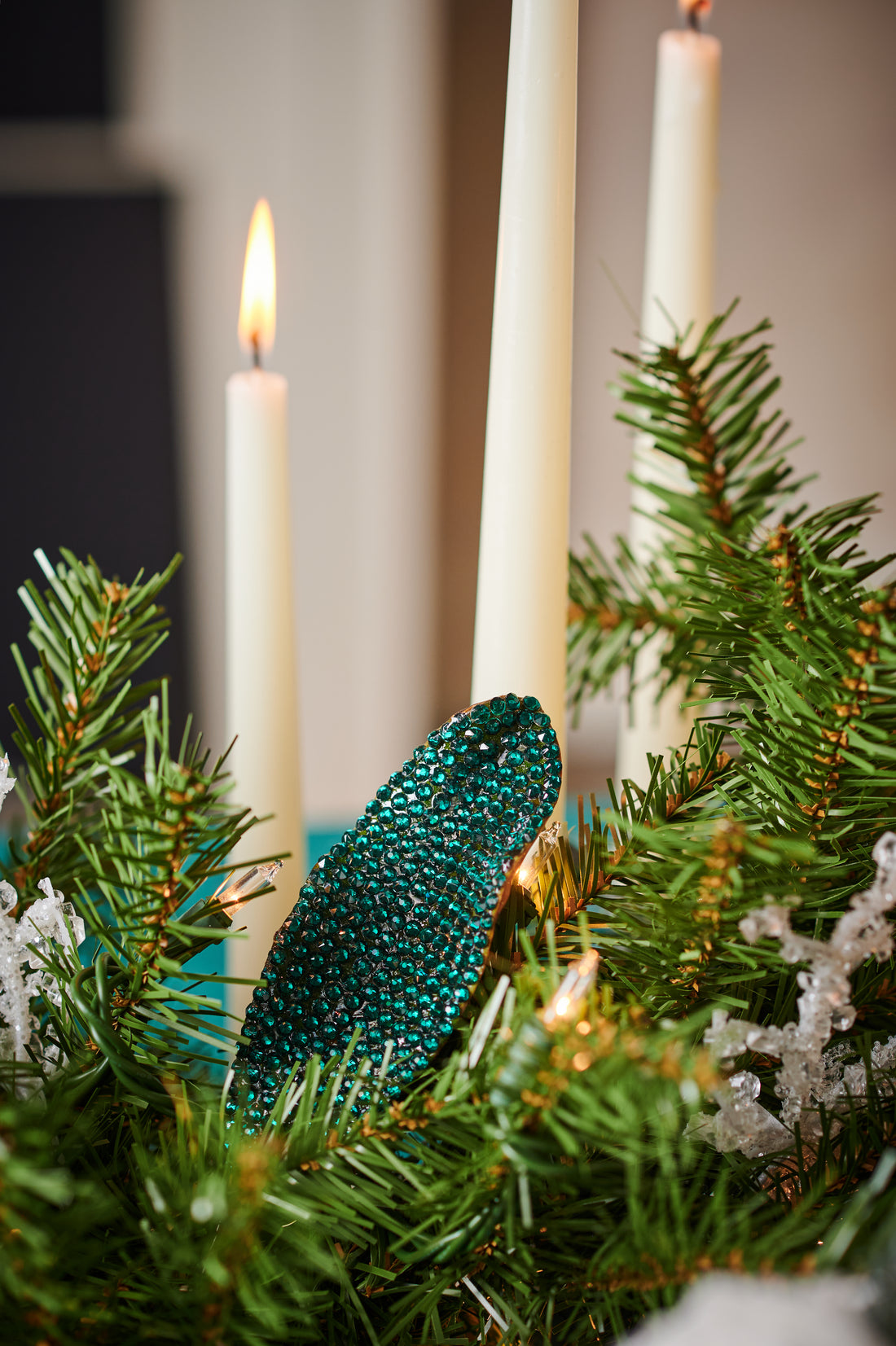 Swarovski® Fleurnament - Magnolia Leaf
