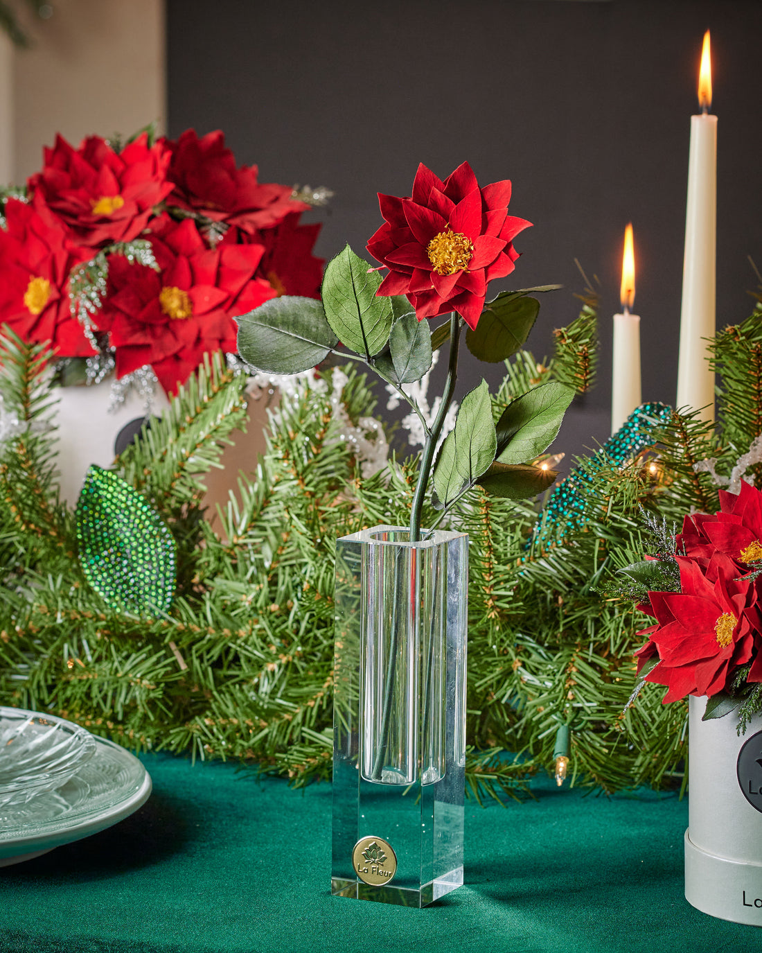 Poinsettia Single Stem