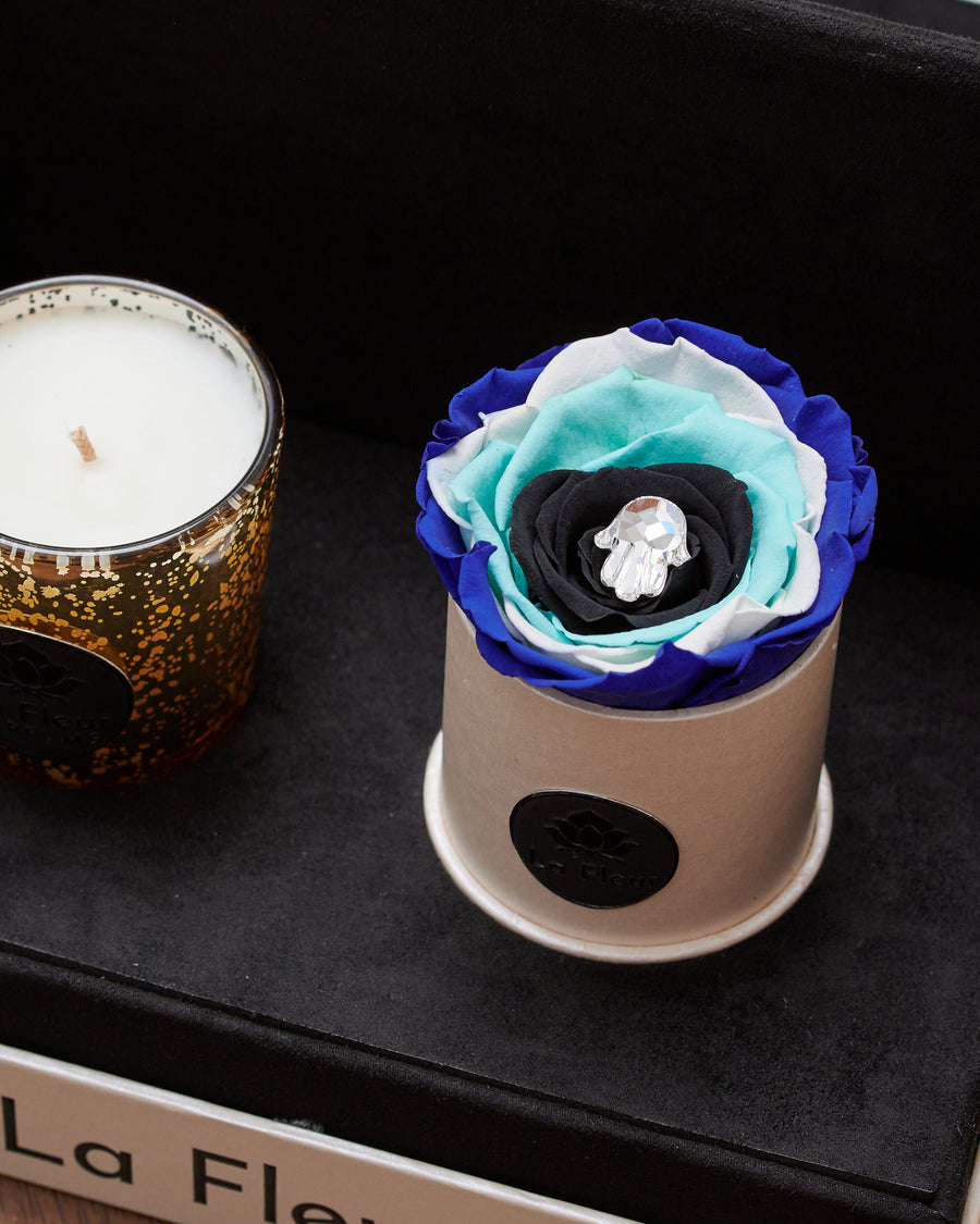 Radiance Gift Set - Evil Eye by La Fleur Lifetime Flowers