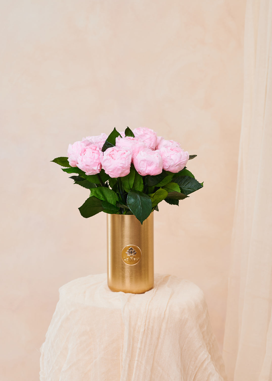 Laiton Dozen - Peonies by La Fleur Lifetime Flowers