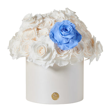 Bridal Grande Reflex - Something Blue by La Fleur Lifetime Flowers