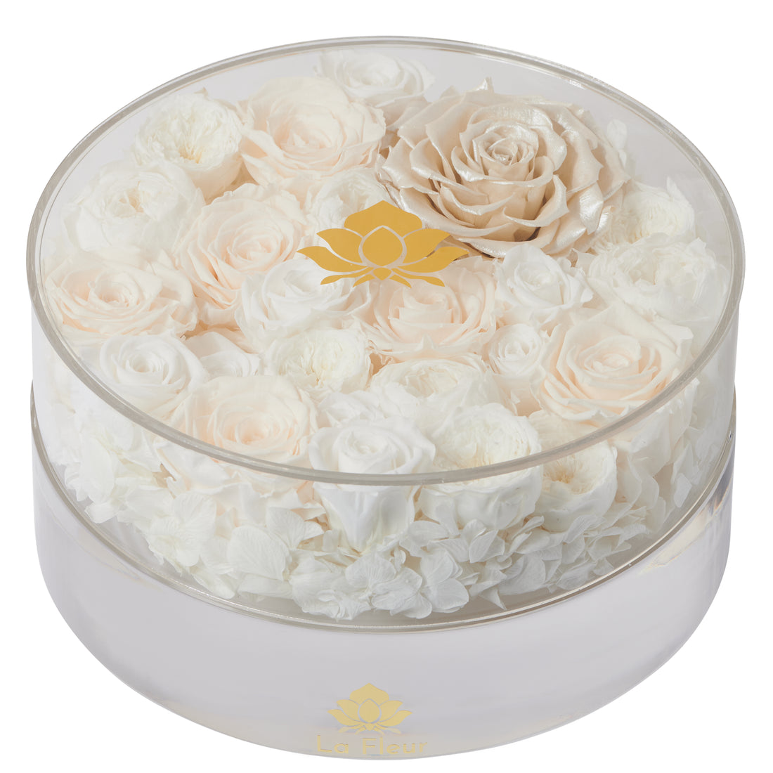 Bridal Acrylic - Grande Round by La Fleur Lifetime Flowers