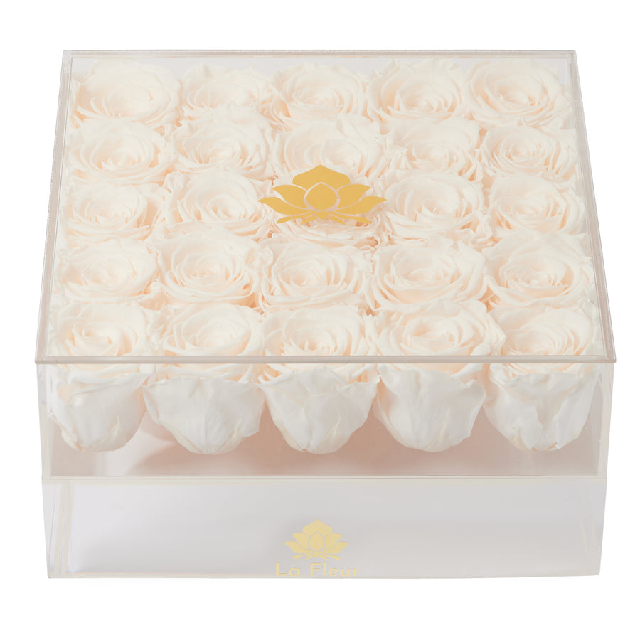 Bridal Acrylic - Grande Square by La Fleur Lifetime Flowers