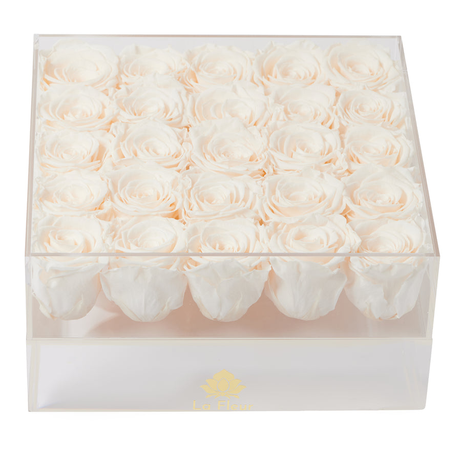 Bridal Acrylic - Grande Square by La Fleur Lifetime Flowers
