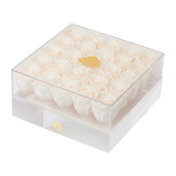 Bridal Acrylic - Grande Square by La Fleur Lifetime Flowers