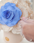 Bridal Petite Reflex - Something Blue by La Fleur Lifetime Flowers