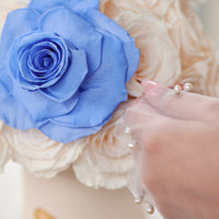 Bridal Petite Reflex - Something Blue by La Fleur Lifetime Flowers