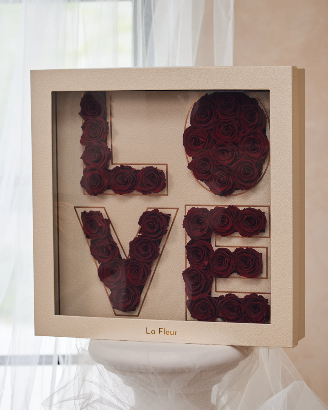 The LOVE Box by La Fleur Lifetime Flowers