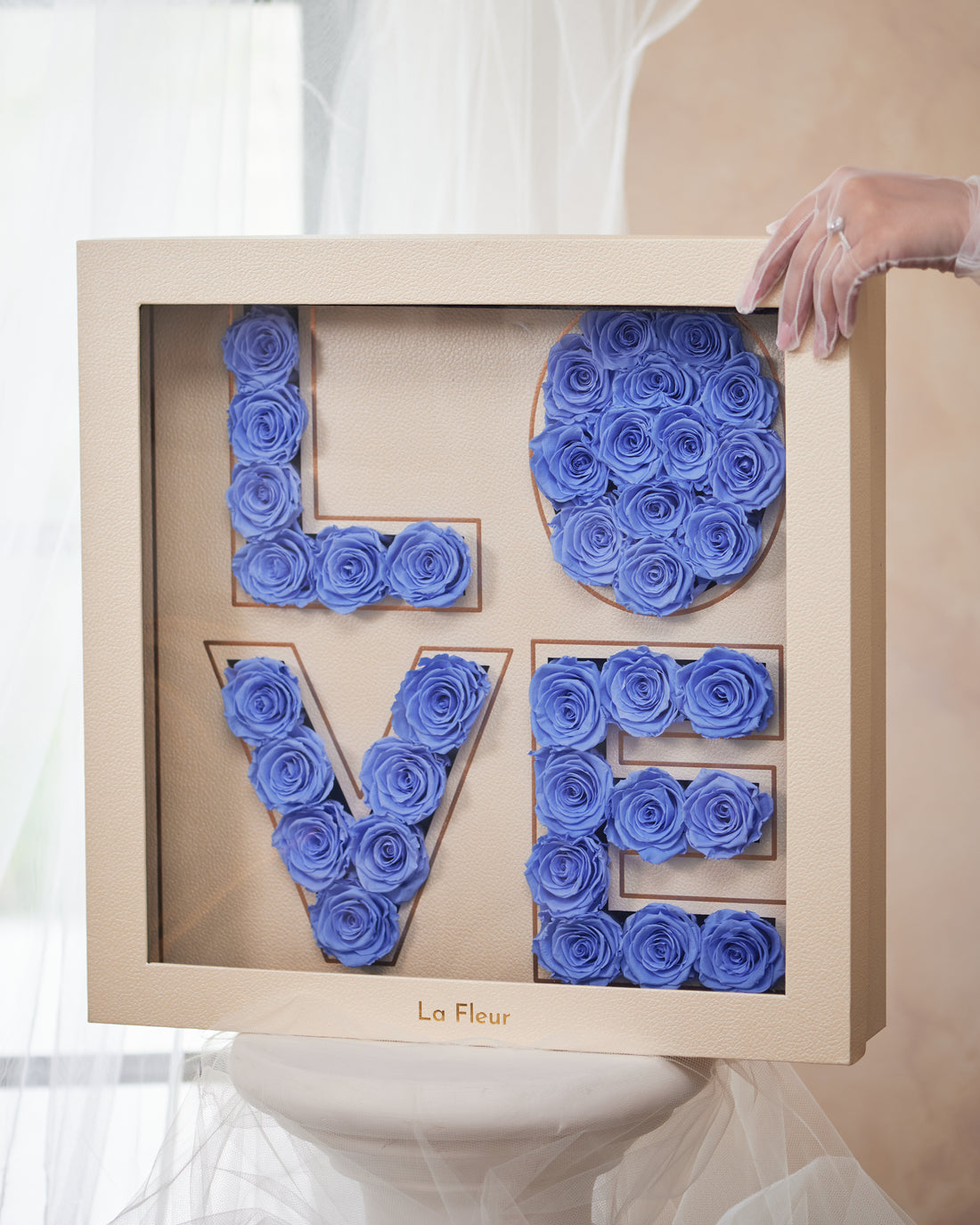 The LOVE Box by La Fleur Lifetime Flowers
