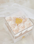 Bridal Acrylic - Petite Square by La Fleur Lifetime Flowers