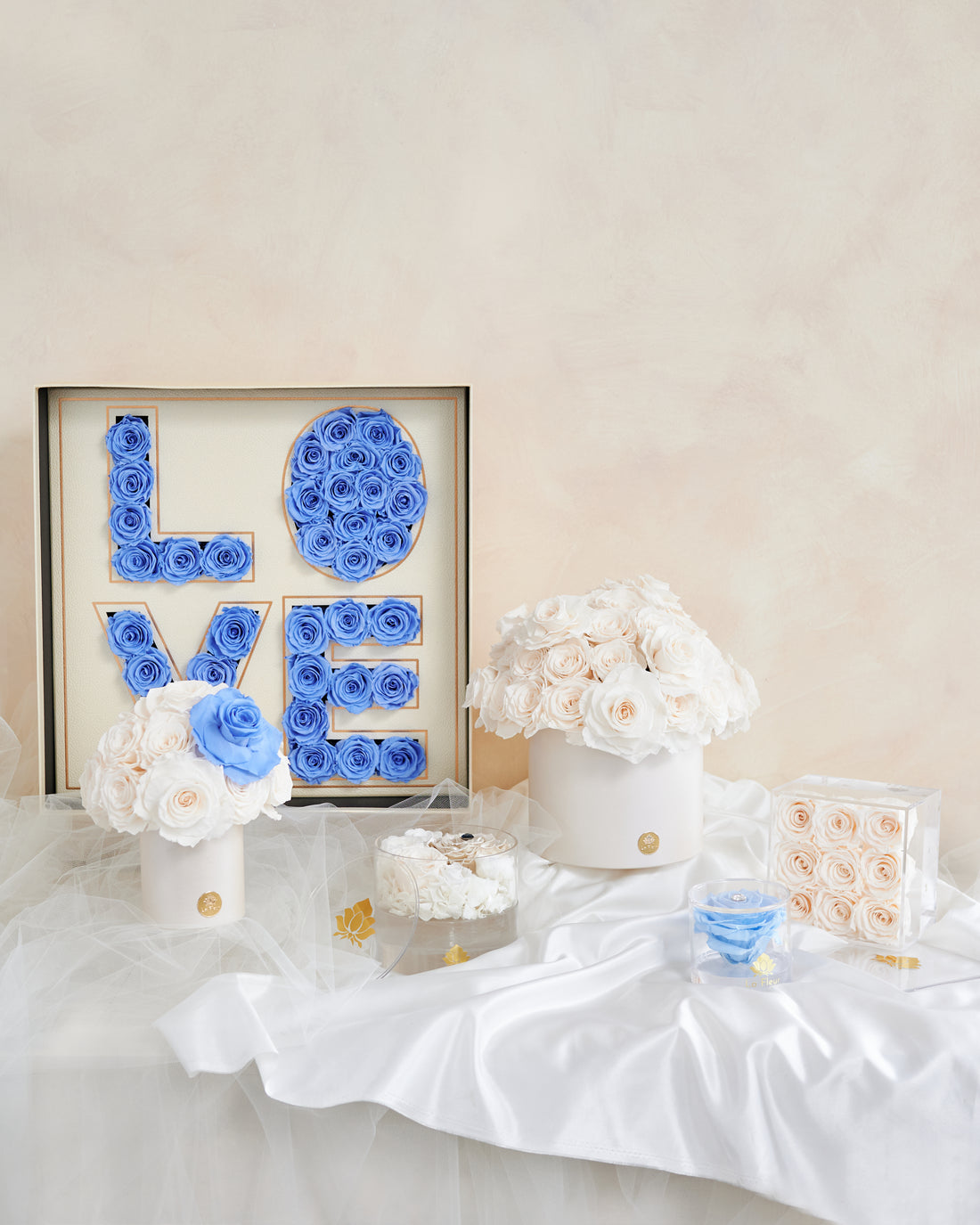 The LOVE Box by La Fleur Lifetime Flowers